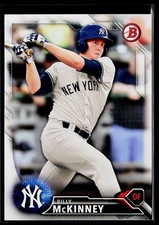 2016 Bowman Draft - Billy McKinney #BD-153 New York Yankees picture