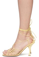 Bottega Veneta Dot Lace-Up Sandals Moon Beam EU 38 picture