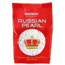 Waxness Polymer Blend Premium Luxury Hard Wax Beads Russian Pearl 2.2 lb / 1 kg picture