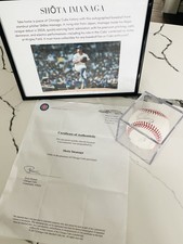 Shota Imanaga Chicago Cubs #18 Signed Baseball With Authentification picture