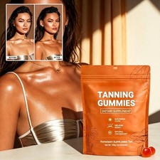 Daily Tanning Gummies Vitamin Blackening Gummies - Enhance Skin Melanin US picture