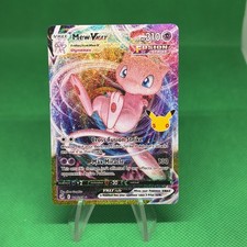 Pokemon TCG Mew VMAX 114 Fusion Strike Holo English 30th Celebration NM picture