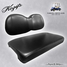 'KOZIP' OEM YAMAHA DRIVE(G29) GOLF CART FRONT SEAT/BACKREST CUSHION SET  (BLACK) picture