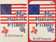 The Patriot Primer #1 #2 Jeff Ganaposki 1994 1995 Living Word Set PB Vintage picture