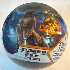 Greenbrier International Jurassic World Sticker Activity Surprise Capsule Ball picture