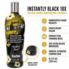 Pro Tan Instantly Black Bronzer Tanning Bed Lotion Accelerator DHA Bronzing*SALE picture