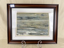 Natural Dali Marble Picture, Sliced Rock, Framed, Landscape view picture