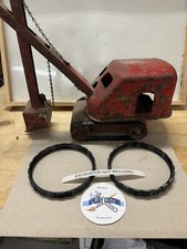 1 SET OF NEW TRACKS FOR EARLY Tonka Steam Shovel  Pressed Steel Vintage picture
