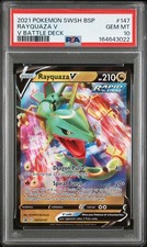Pokémon Rayquaza V SWSH147 - Black Star Promo - PSA 10 picture