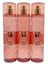 NEW Bath & Body Works Lot of 3 Bottles Seeing Rouge Fragrance Mist Spray 8 oz picture