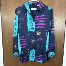 Vintage Dana Bushman Petite Blouse ￼ picture