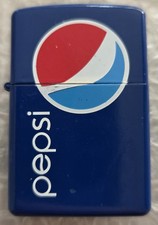 PEPSI COLA VINTAGE LIGHTER BLUE  picture