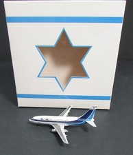 EL AL ISRAEL BOEING 737-200 TO EILAT WITH LOVE 4X-ABM AEROCLASSICS Diecast 1:400 picture