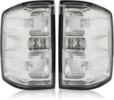 G-PLUS Tail Lights w/Bulbs Fit Chevy Silverado 1500 2014-2018/Fit Silverado 1500 picture