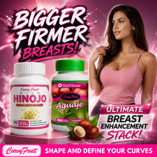 Fuller & Firmer Breasts – Aguaje Curvy Fruit + Wild Hinojo Pills • 100% Natural picture