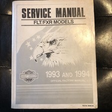 1993 1994 Harley Davidson FLT / FXR Models Factory Service Manual 99483-94 (G3) picture