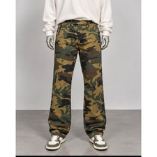 Darc Sport Wolves NFGU Camo Pants Size 32 NWT Woodland Streetwear picture