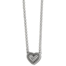 NWT Brighton Del Rio Heart Pendant Necklace Style: JM7200 MSRP $58 picture