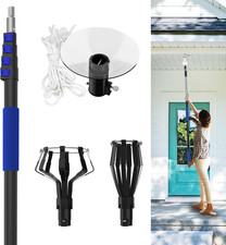 26FT Reach Light Bulb Changer for High Ceilings with Telescopic Extension Pole, picture