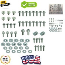 62pc YZ YZF WR Body Bolt KIT for Yamaha Plastics, Seat, Fenders, Fork Guards ... picture