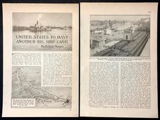 Sacramento Deep Water Ship Channel 1922 Federal Survey historical pictorial picture