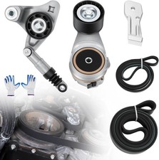 Kozlira Engine Serpentine Belt Tensioner Drive Kit with Bracket Fit for Jeep ... picture