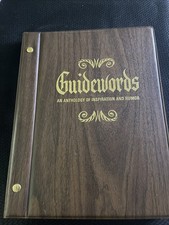 1971 GUIDEWORDS: AN ANTHOLOGY OF INSPIRATION AND HUMOR MIRIAM C HUNTER picture