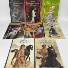American Girl Series Historical Chapter Books Variety Paperback Book Lot of 8 picture