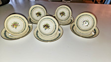 4 Vintage Wedgwood APPLEDORE Cups and Saucers Vintage 8 Pieces picture