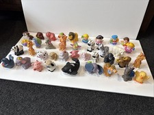 Huge Lot 38 Fisher Price Little People Animals Includes Rare Whale, Farm + Zoo picture