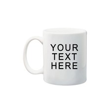 Personalized Mug Custom Text 11oz Cup Name Gift Coffee Funny Day Ceramic FREESHI picture