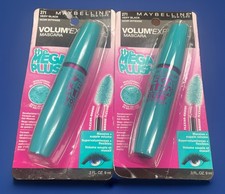Maybelline Volume'Express The Mega Plush Mascara 271 Very Black Lot Of 2 picture