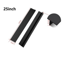 25 Inch Silicone Stove Gap Filler Kitchen Counter Top Gap Cover Fit Guard picture