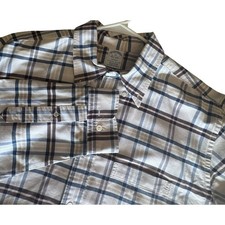 Brooks Brothers Regent Fit XL Plaid Button Front Shirt Supima Cotton Made USA picture