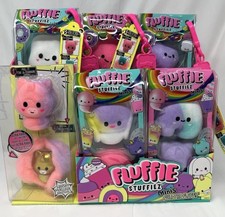 MGA Fluffie Stuffiez Minis Lot With Display Box Pull The Fluff New/Unopened READ picture