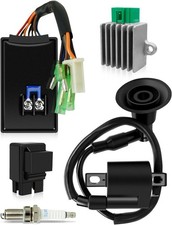 5PCS CDI Box Ignition Coil Kit Fit for Polaris Sportsman 90 Scrambler 90 50 picture