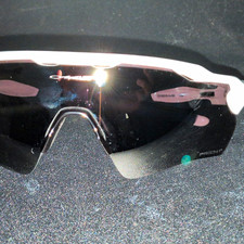 Oakley Radar EV Path 009208 Sunglasses White Frame Prizm Black Polarized Lens picture