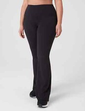 Lane Bryant Plus Size 18/20L Tall LIVI Soft Flare Legging Activewear Black NWT picture