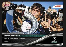 Kimi Antonelli 2026 Topps NOW #59 1st W In Madring 🏁🏆 PRESALE picture