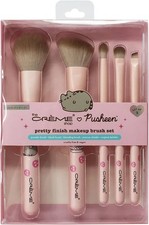 NIB The Crème Shop x Pusheen Pretty Finish Makeup Brush Set picture