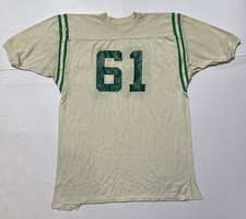 Vintage 50s 60s Sportswear Football Jersey Shirt Mens Large Cotton Ringer picture