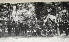 1911 ANCIENT HONORABLE ARTILLERY CO MUSTER PHOTO ALBUM picture