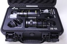 DZOFilm Pictor 20-55mm & 50-125mm T2.8 Super35 Zoom Lens Bundle (PL/EF Mount) picture