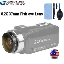 0.2X 37MM Fisheye Wide Angle Video Lens for Camcorder Ultra Adapter Mount picture