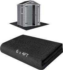 Outdoor Storage Shed Floor Mat 6 * 4FT Waterproof Washable Garden Flooring Pad picture