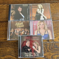 RHONDA VINCENT CDs Lot Of 5, Taken, All The Rage, W/Gene Watson, Ragin Live picture