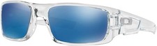 Oakley Men's Oo9239 Crankshaft Rectangular -  ICE IRIDIUM/POLISHED CLEAR picture