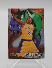 1996-97 Fleer Kobe Bryant Lucky 13 Rookie Insert #13 RC Lakers picture