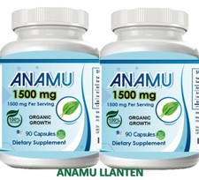 Anamu Llanten 1500mg - 180 capsules Guinea Hen Weed ORGANIC GROWN picture