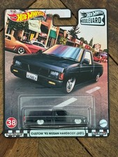 Hot Wheels Boulevard # 38 Custom '93 Nissan Hardbody (D21) Black  picture